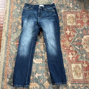 BKE Gabby Curvy Fit High Rise Straight 28x32